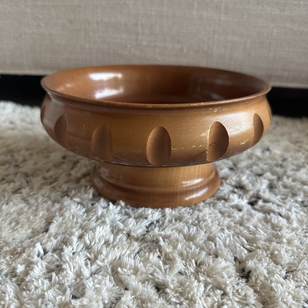 Vintage S'traumli Wooden Music Bowl‎ 7.5" Twist For music